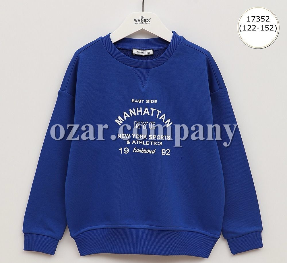 Свитшот Для Мальчика Wanex (7-8-9-10-11-12лет) 