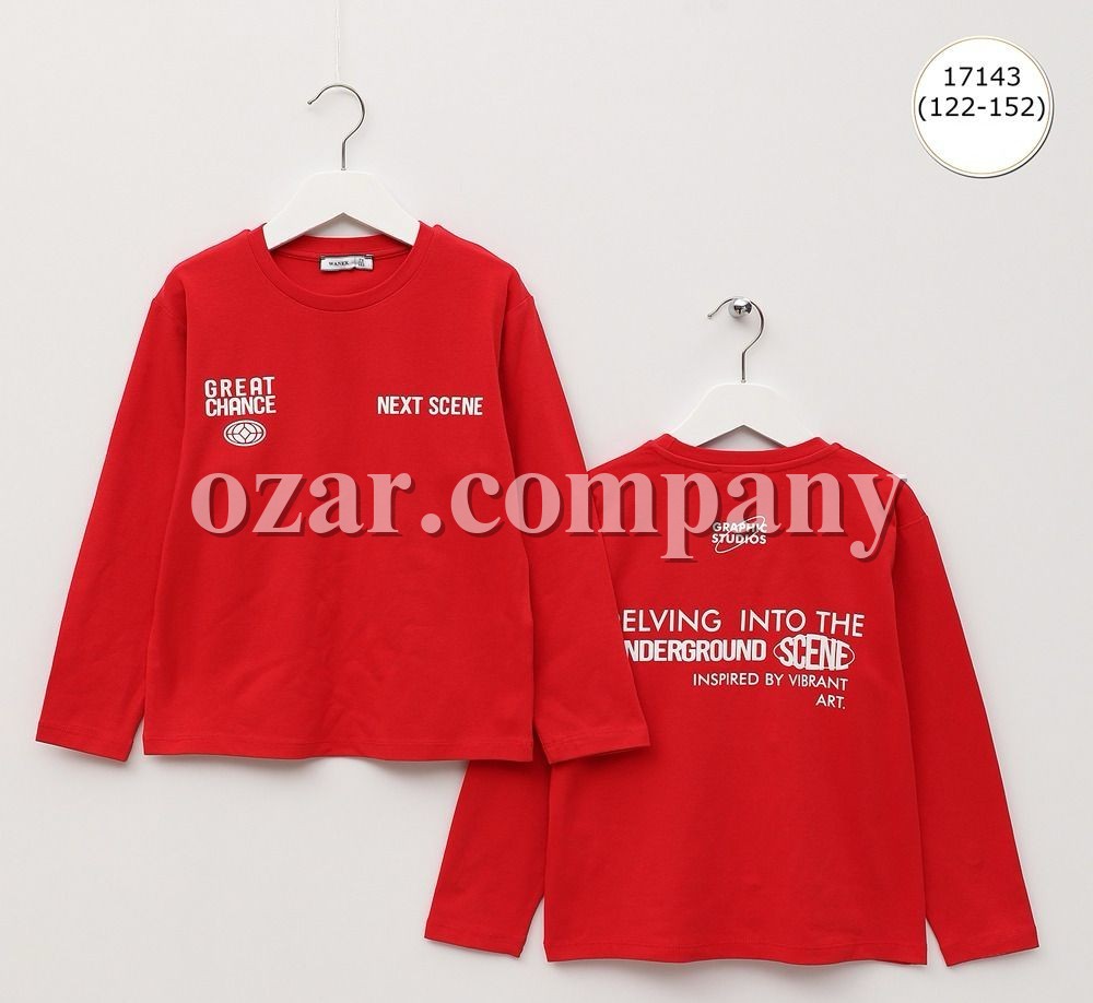 Свитшот Для Мальчика Wanex (7-8-9-10-11-12лет) 