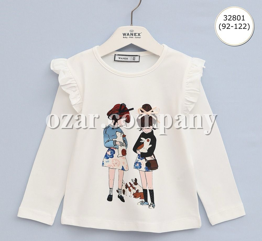 Свитшот Для Девочки Wanex (2-3-4-5-6-7лет) 