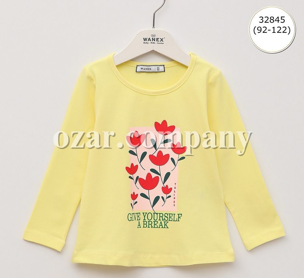 Свитшот Для Девочки Wanex (2-3-4-5-6-7лет) 