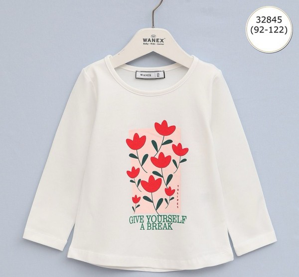 Свитшот Для Девочки Wanex (2-3-4-5-6-7лет) 