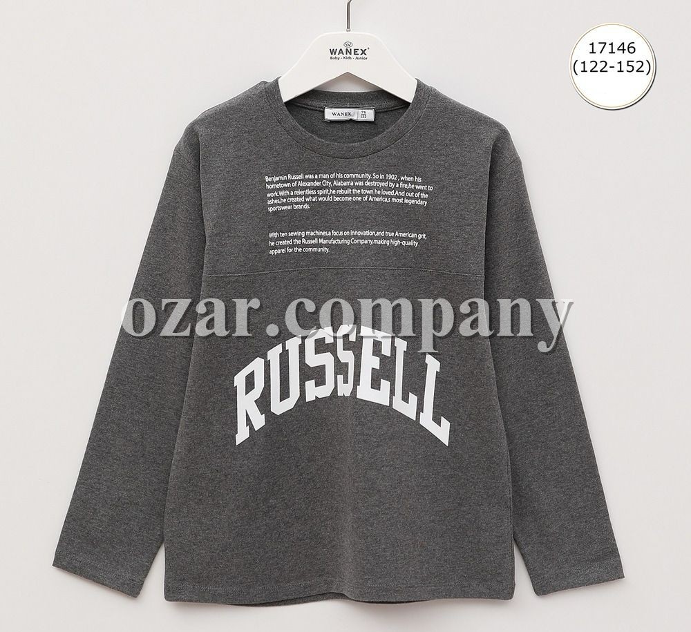 Свитшот Для Мальчика Wanex (7-8-9-10-11-12лет) 
