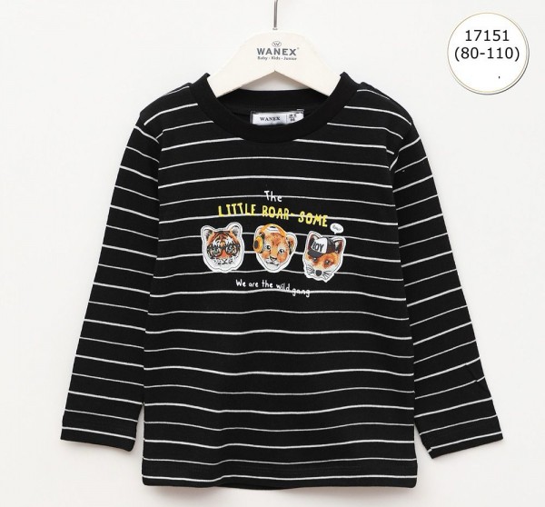 Свитшот Для Мальчика Wanex (1-1.5-2-3-4-5лет) 