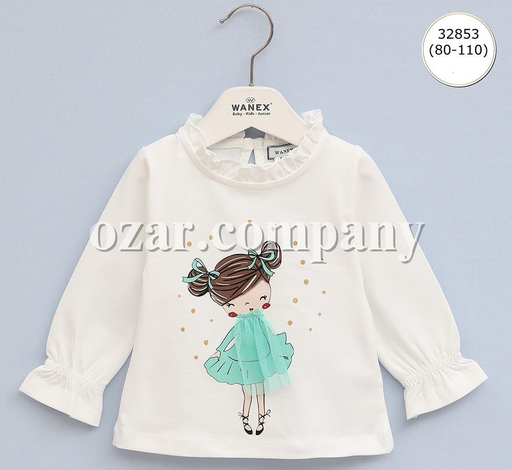 Свитшот Для Девочки Wanex (1-1.5-2-3-4-5лет) 