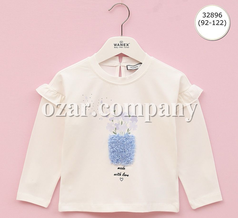 Свитшот Для Девочки Wanex (2-3-4-5-6-7лет) 