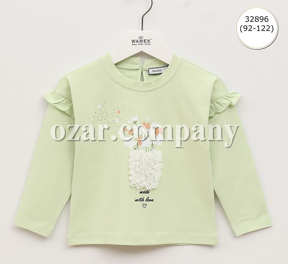 Свитшот Для Девочки Wanex (2-3-4-5-6-7лет) 