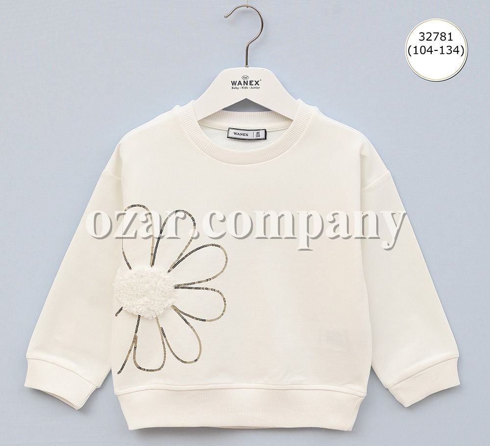 Свитшот Для Девочки Wanex (4-5-6-7-8-9лет) 