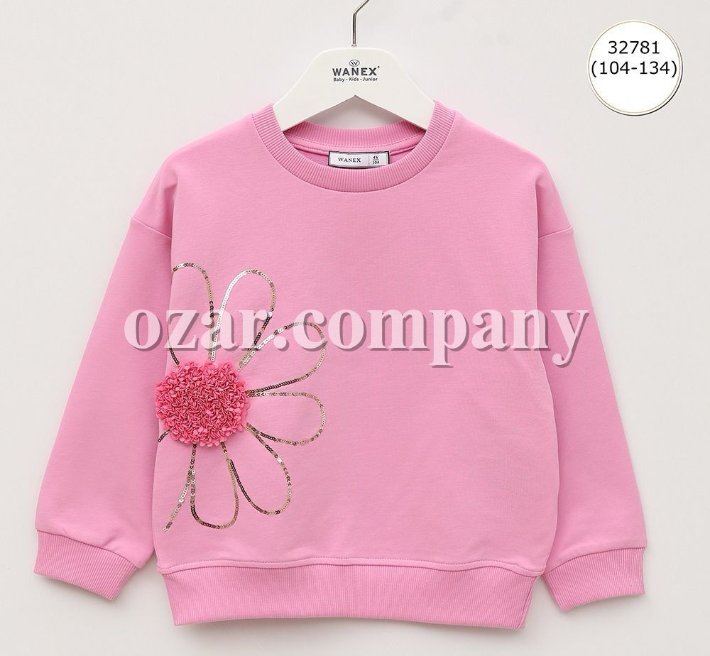 Свитшот Для Девочки Wanex (4-5-6-7-8-9лет) 