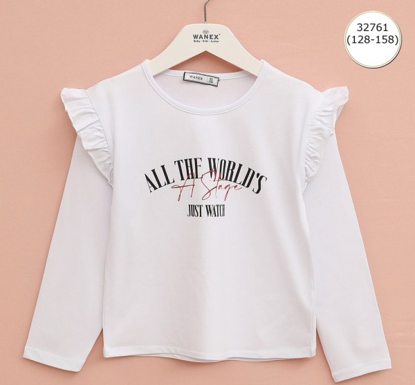 Свитшот Для Девочки Wanex (8-9-10-11-12-13лет) 