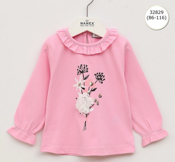 Свитшот Для Девочки Wanex (1.5-2-3-4-5-6лет) 