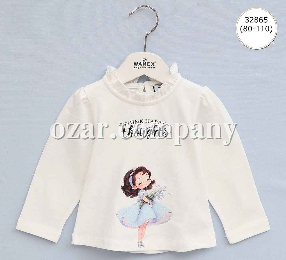 Свитшот Для Девочки Wanex (1-1.5-2-3-4-5лет) 