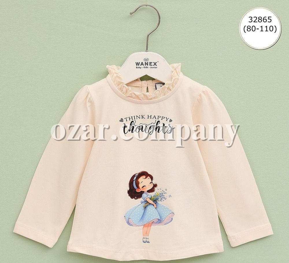 Свитшот Для Девочки Wanex (1-1.5-2-3-4-5лет) 