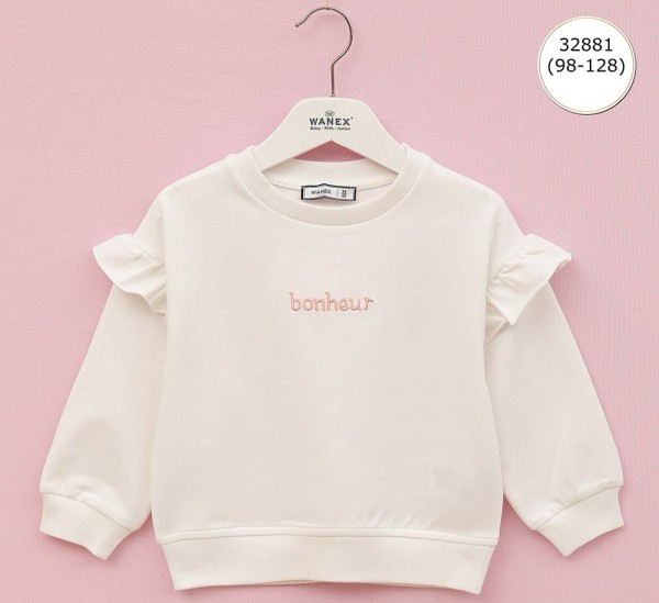 Свитшот Для Девочки Wanex (3-4-5-6-7-8лет) 