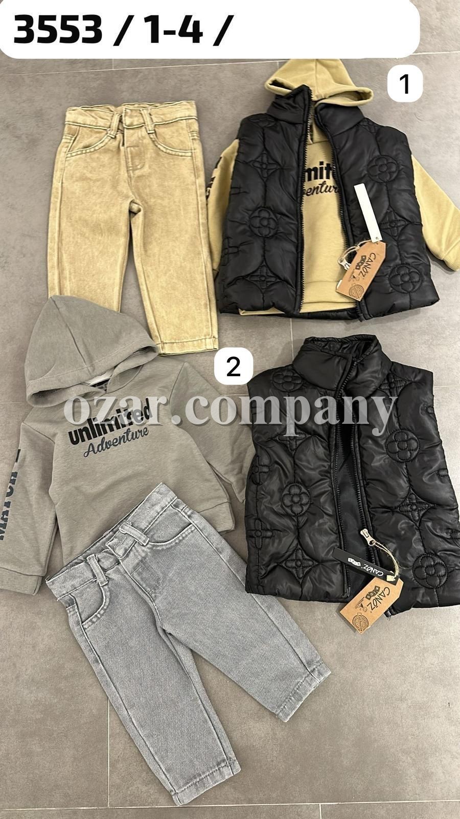 Костюм Тройка Для Мальчика Canoz (1-2-3-4лет) 