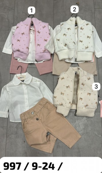 Костюм Тройка Для Девочки Misselitte (9-12-18-24мес.)