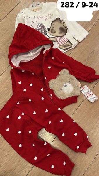 Костюм Тройка Для Девочки Mini Clup (9-12-18-24мес.)