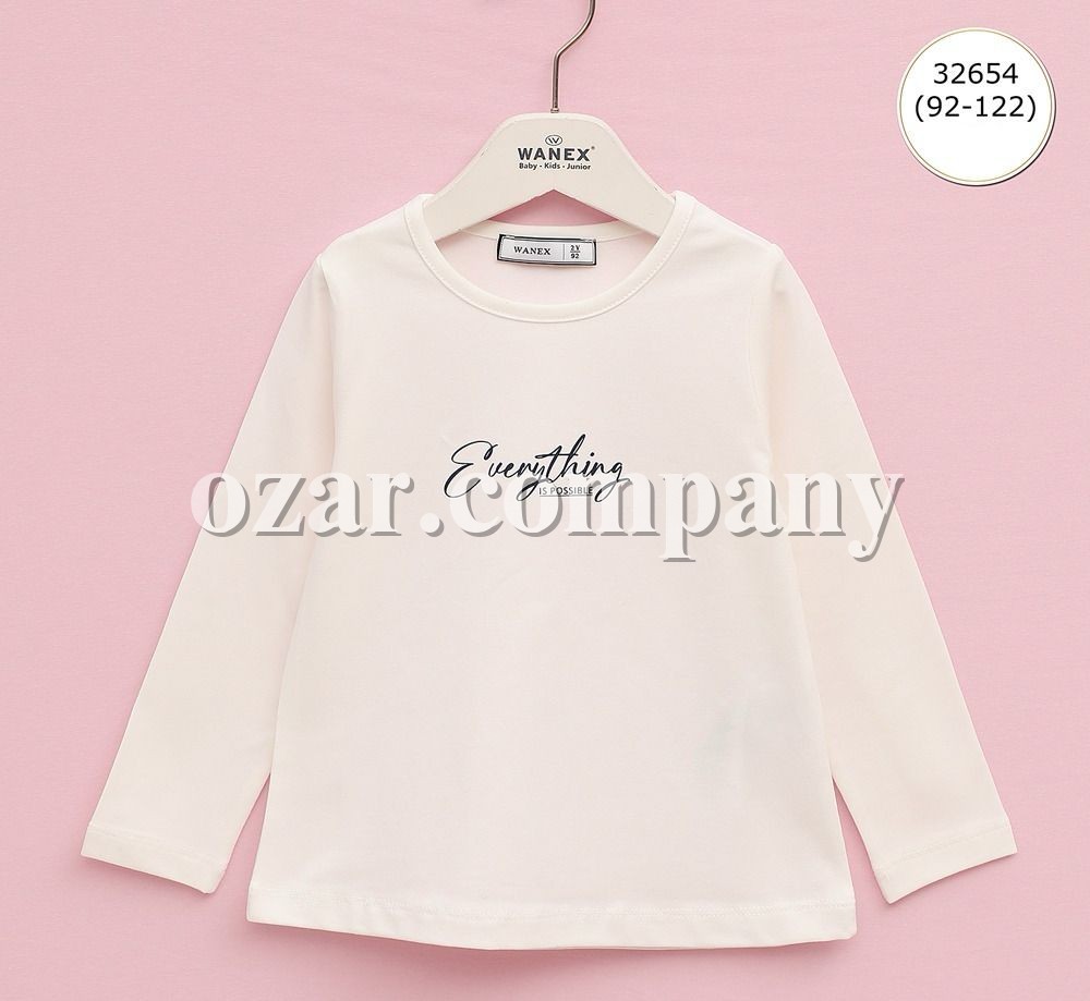 Свитшот Для Девочки Wanex (2-3-4-5-6-7лет) 