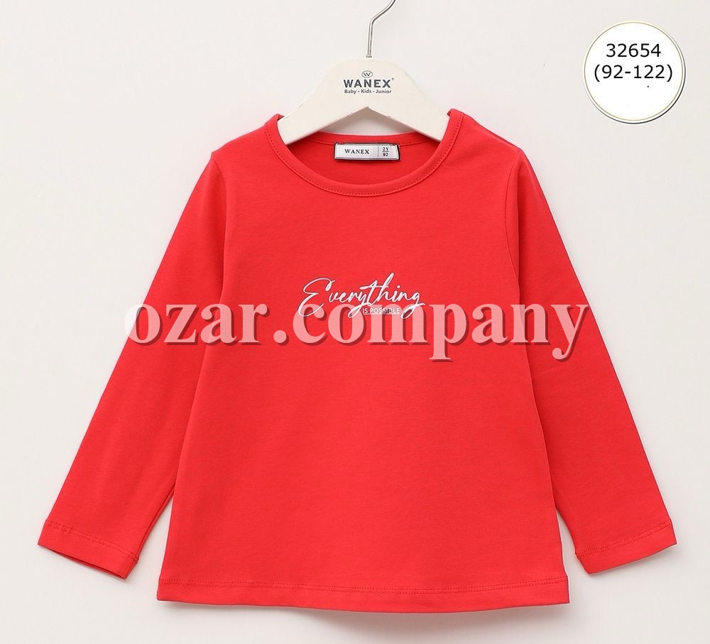 Свитшот Для Девочки Wanex (2-3-4-5-6-7лет) 