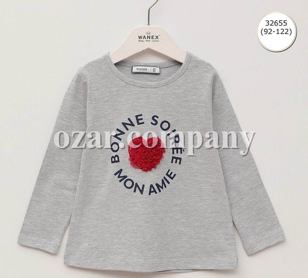 Свитшот Для Девочки Wanex (2-3-4-5-6-7лет) 