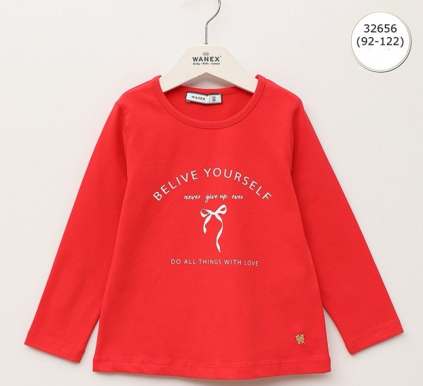 Свитшот Для Девочки Wanex (2-3-4-5-6-7лет) 