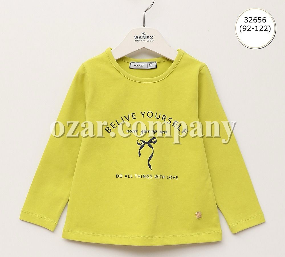 Свитшот Для Девочки Wanex (2-3-4-5-6-7лет) 
