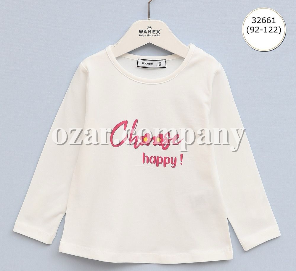 Свитшот Для Девочки Wanex (2-3-4-5-6-7лет) 