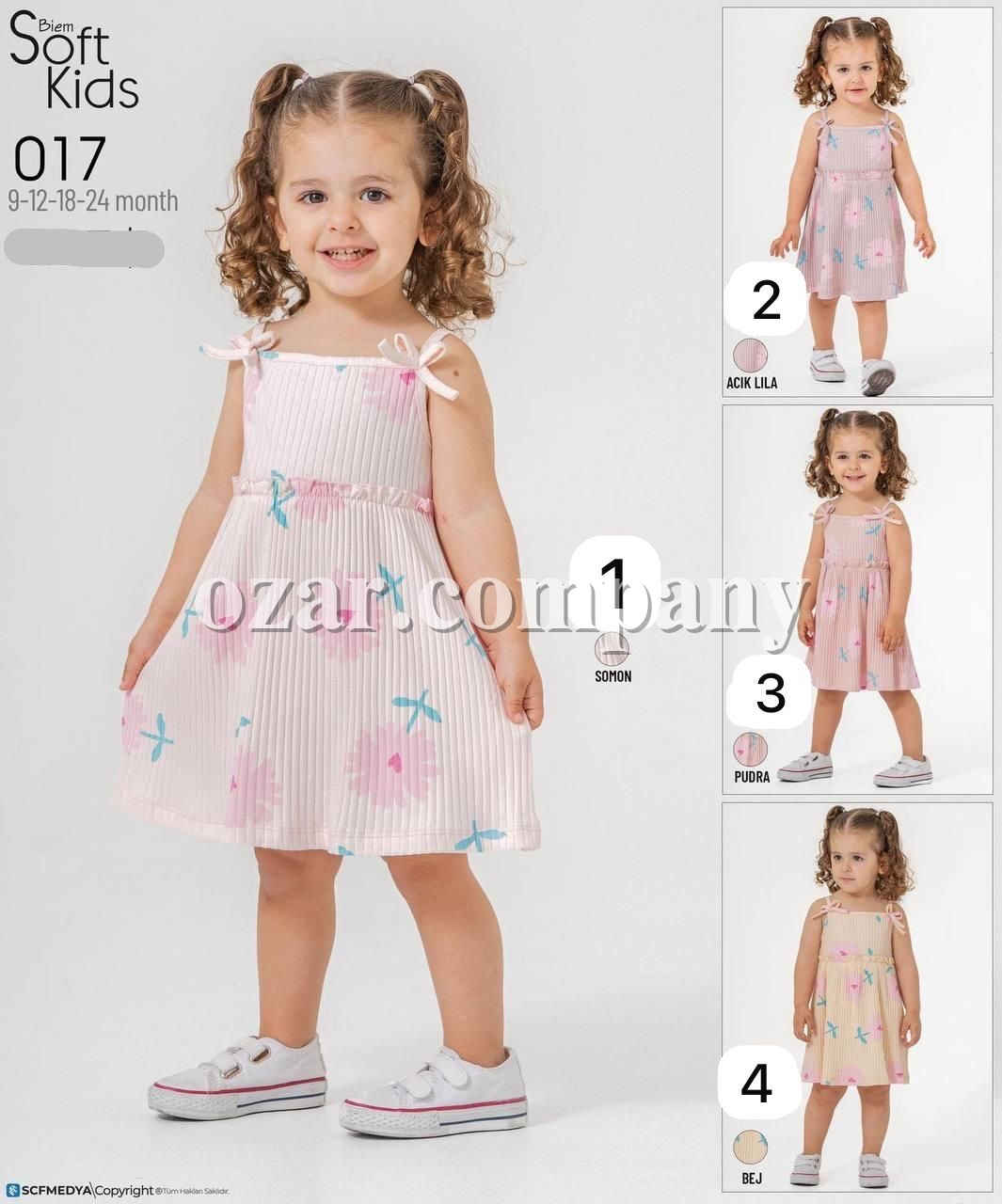 Сарафан Для Девочки Smile Kids (9-12-18-24мес.) 