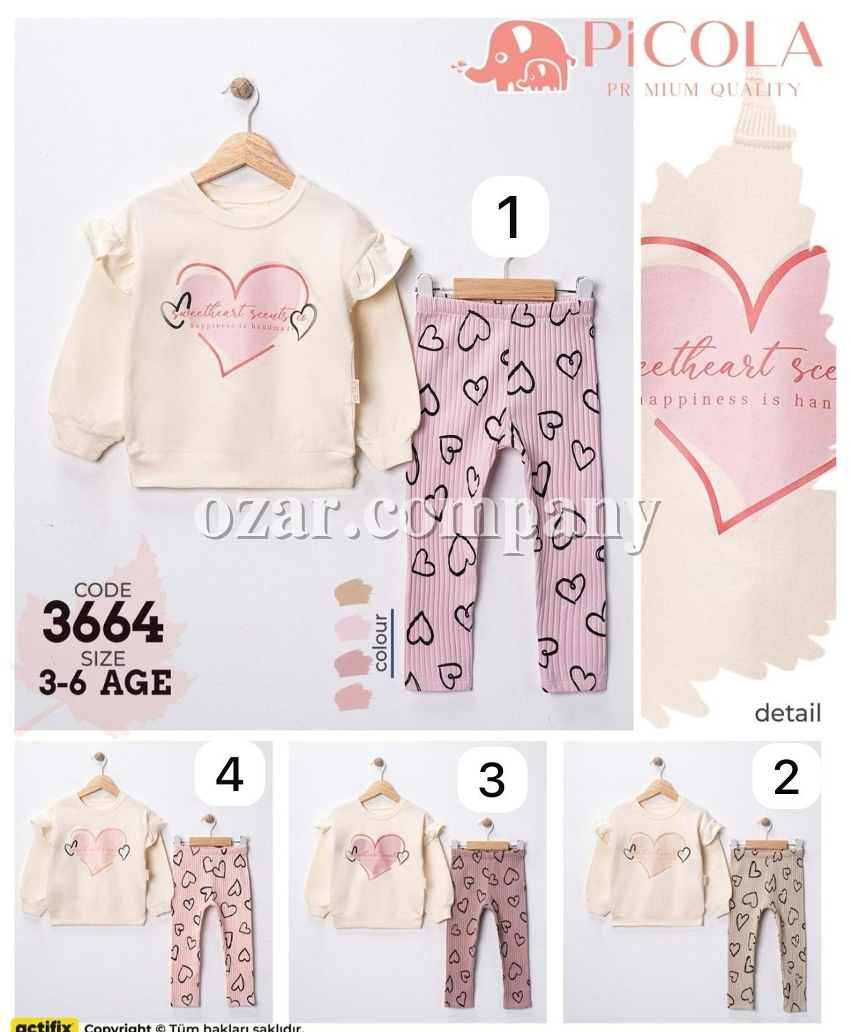 Костюм Для Девочки Picola (3-4-5-6лет)