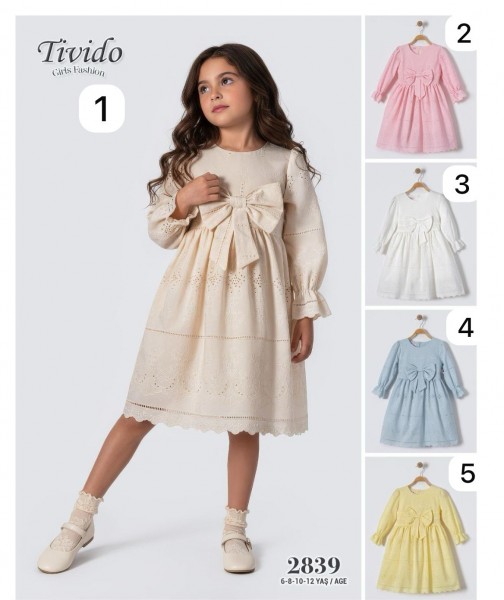 Платье Для Девочки Tivido (6-8-10-12лет)