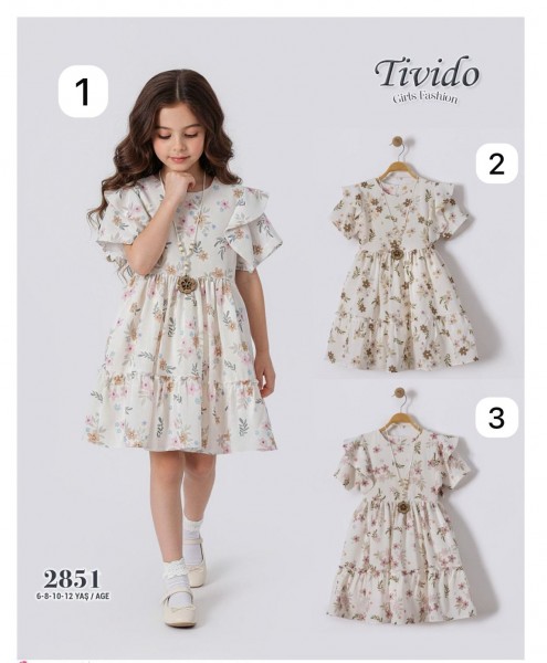 Платье Для Девочки Tivido (6-8-10-12лет)