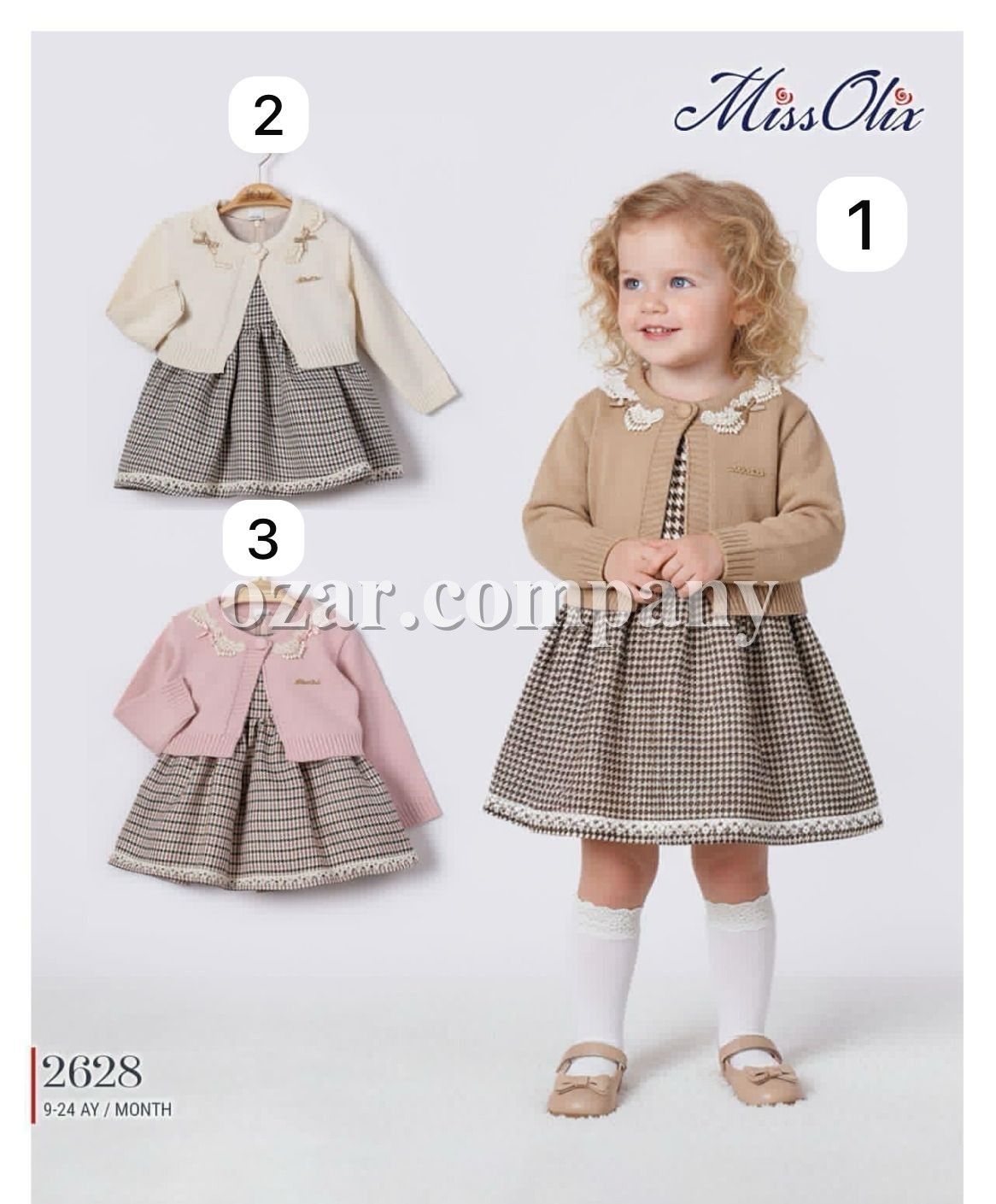 Платье Для Девочки Miss Olix (9-12-18-24мес.) 