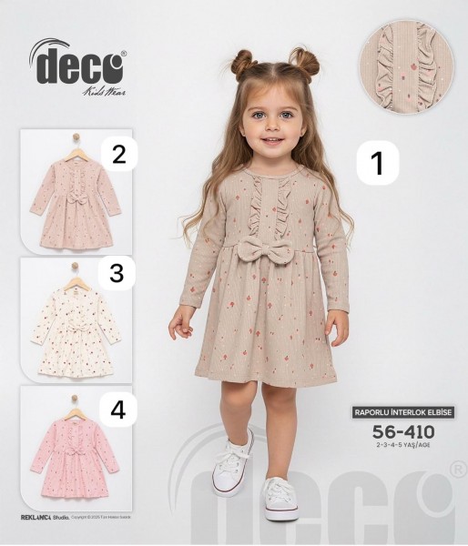 Платье Для Девочки Deco (2-3-4-5лет)