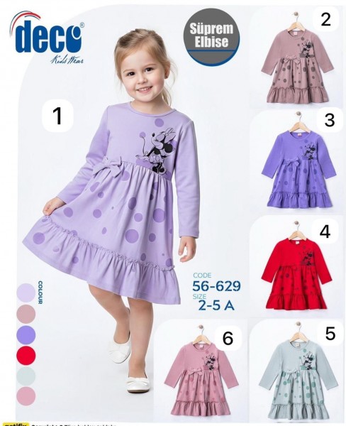 Платье Для Девочки Deco (2-3-4-5лет)