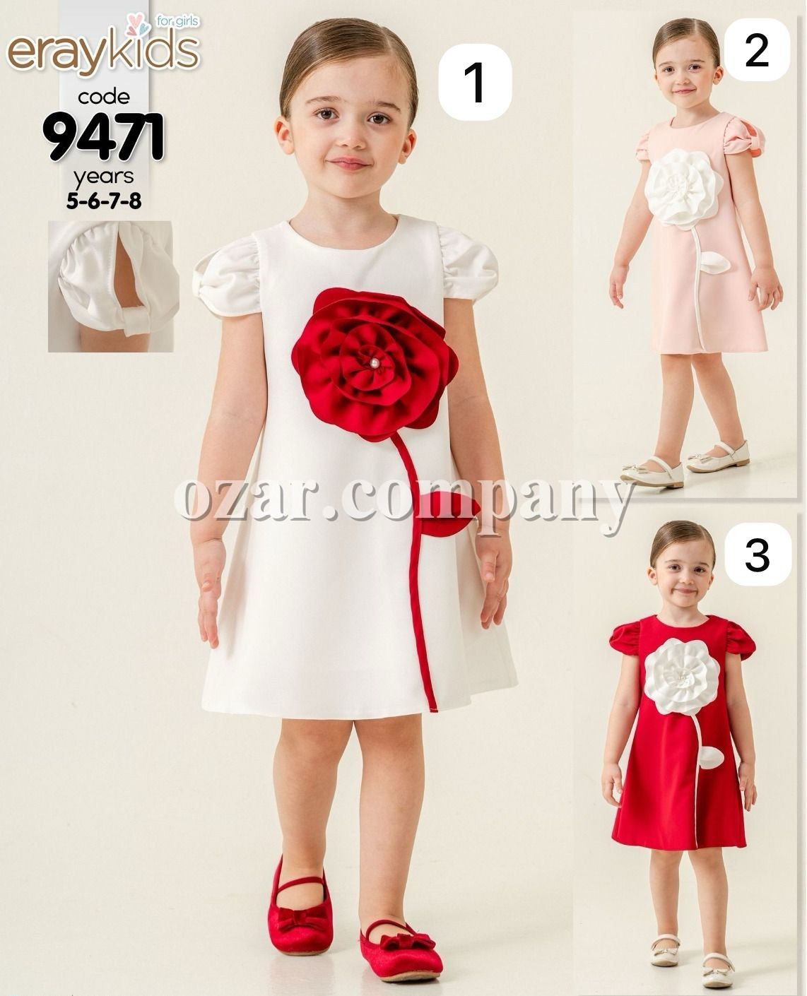 Платье Для Девочки Eray Kids (5-6-7-8лет) 