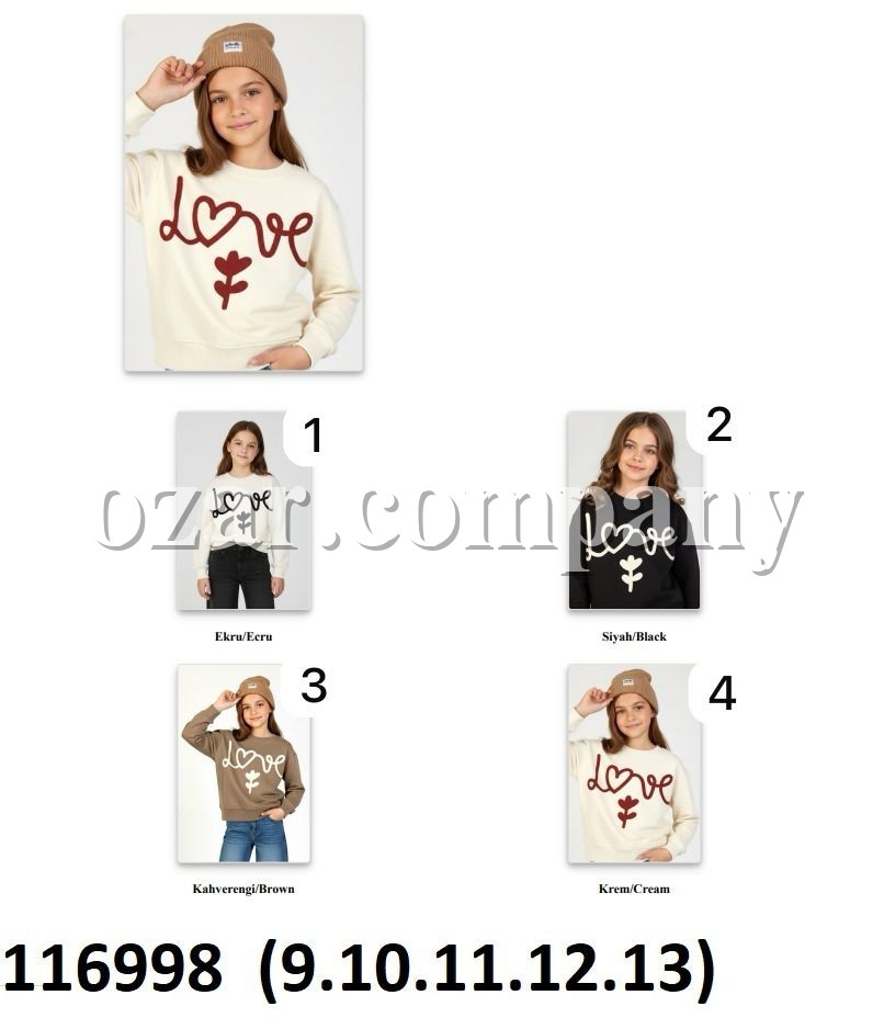 Свитшот Для Девочки (9-10-11-12-13лет) 