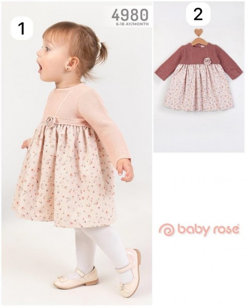 Платье Для Девочки Baby Rose (6-9-12-18мес.)