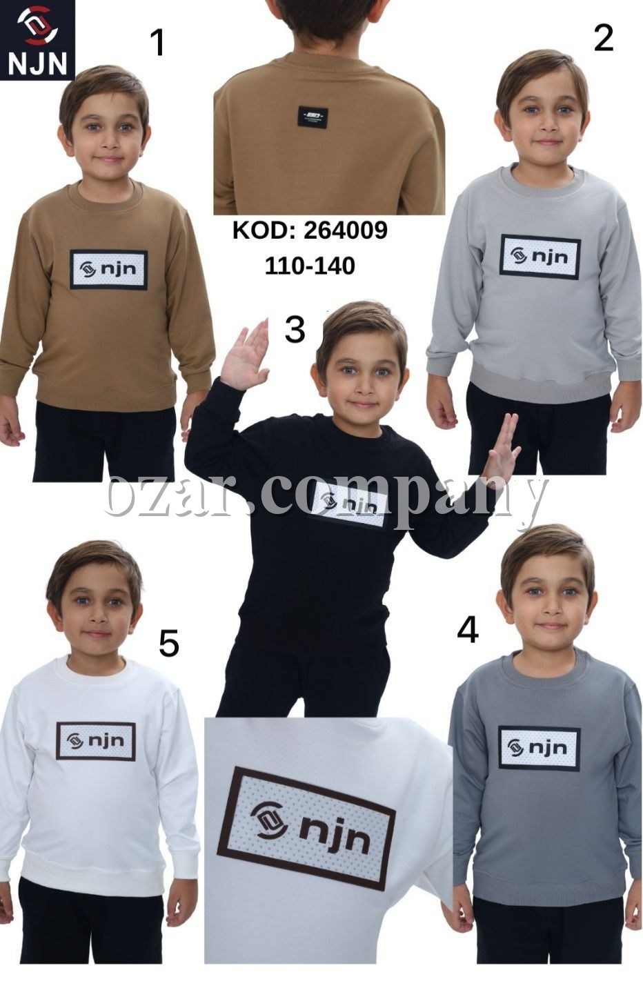 Свитшот Для Мальчика Nujen (5-7-9-10лет)