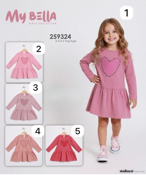 Платье Для Девочки My Bella (2-3-4-5лет)