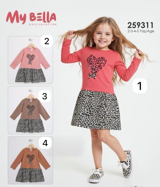 Платье Для Девочки My Bella (2-3-4-5лет)