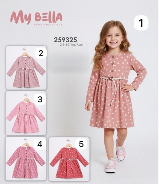 Платье Для Девочки My Bella (2-3-4-5лет)