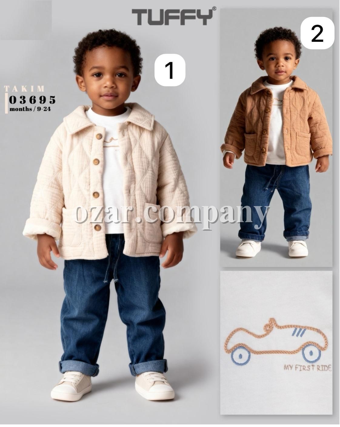 Костюм Тройка Для Мальчика Tuffy (9-12-18-24мес.)