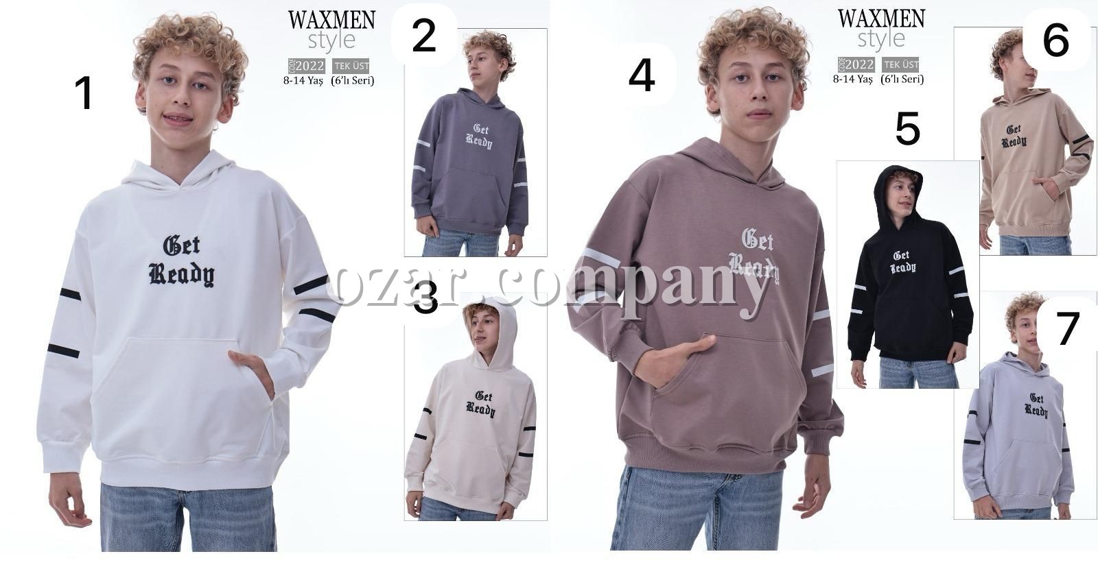 Худи Для Мальчика Waxmen (9-10-11-12-13-14лет) 