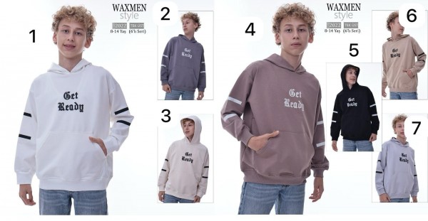 Худи Для Мальчика Waxmen (9-10-11-12-13-14лет) 