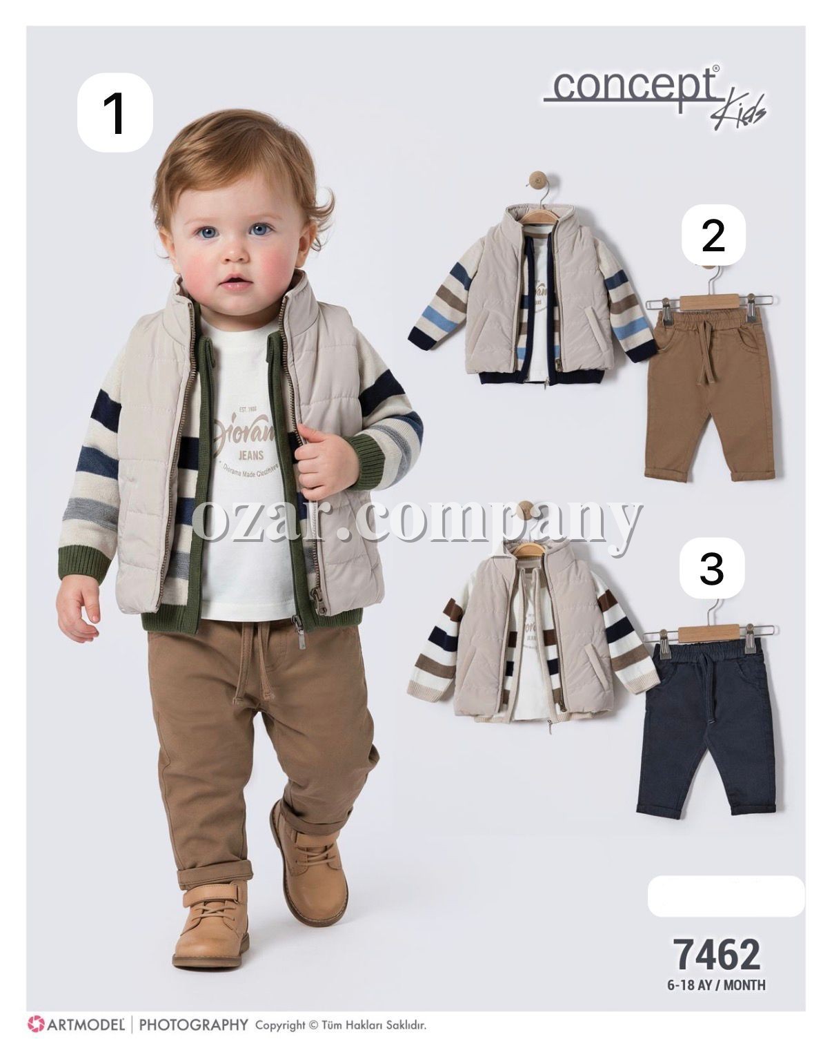 Костюм Тройка Для Мальчика Concept (6-9-12-18мес.)