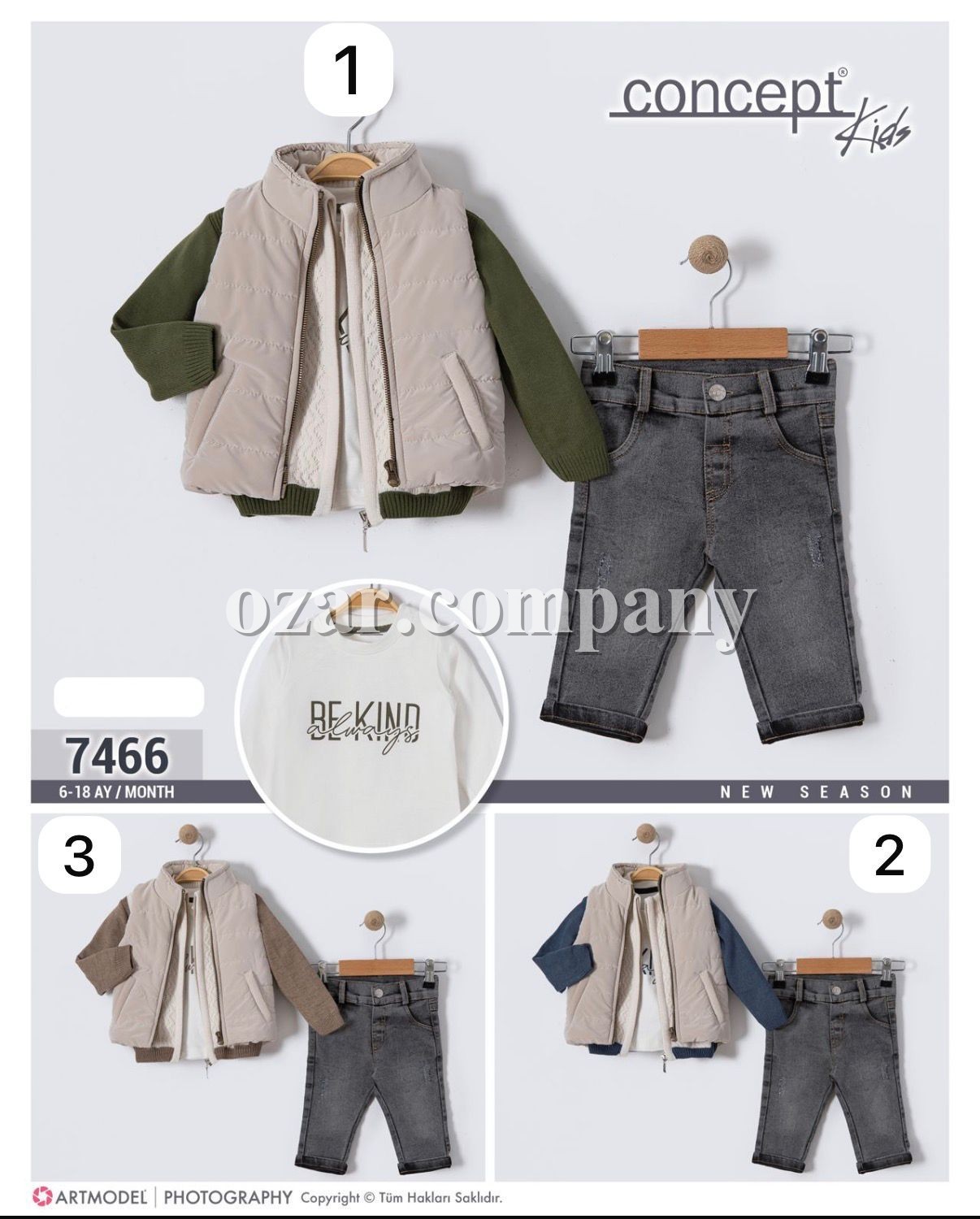 Костюм Тройка Для Мальчика Concept (6-9-12-18мес.)