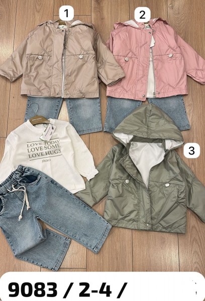 Костюм Тройка Для Девочки Jikko Baby (2-3-4лет) 