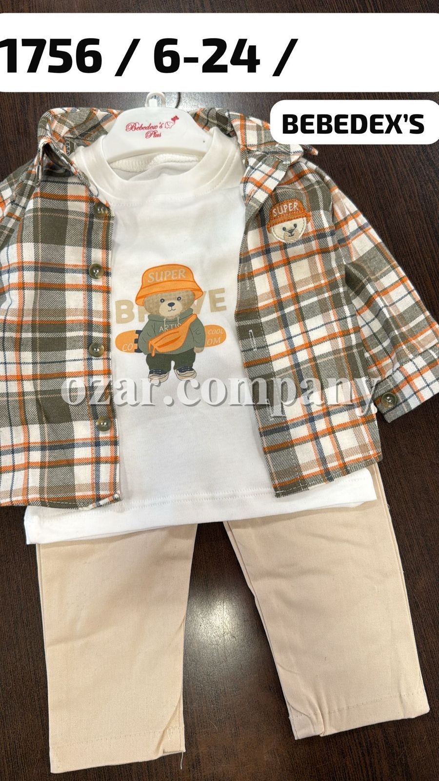 Костюм Тройка Для Мальчика Bebedexs (6-12-18-24мес.)