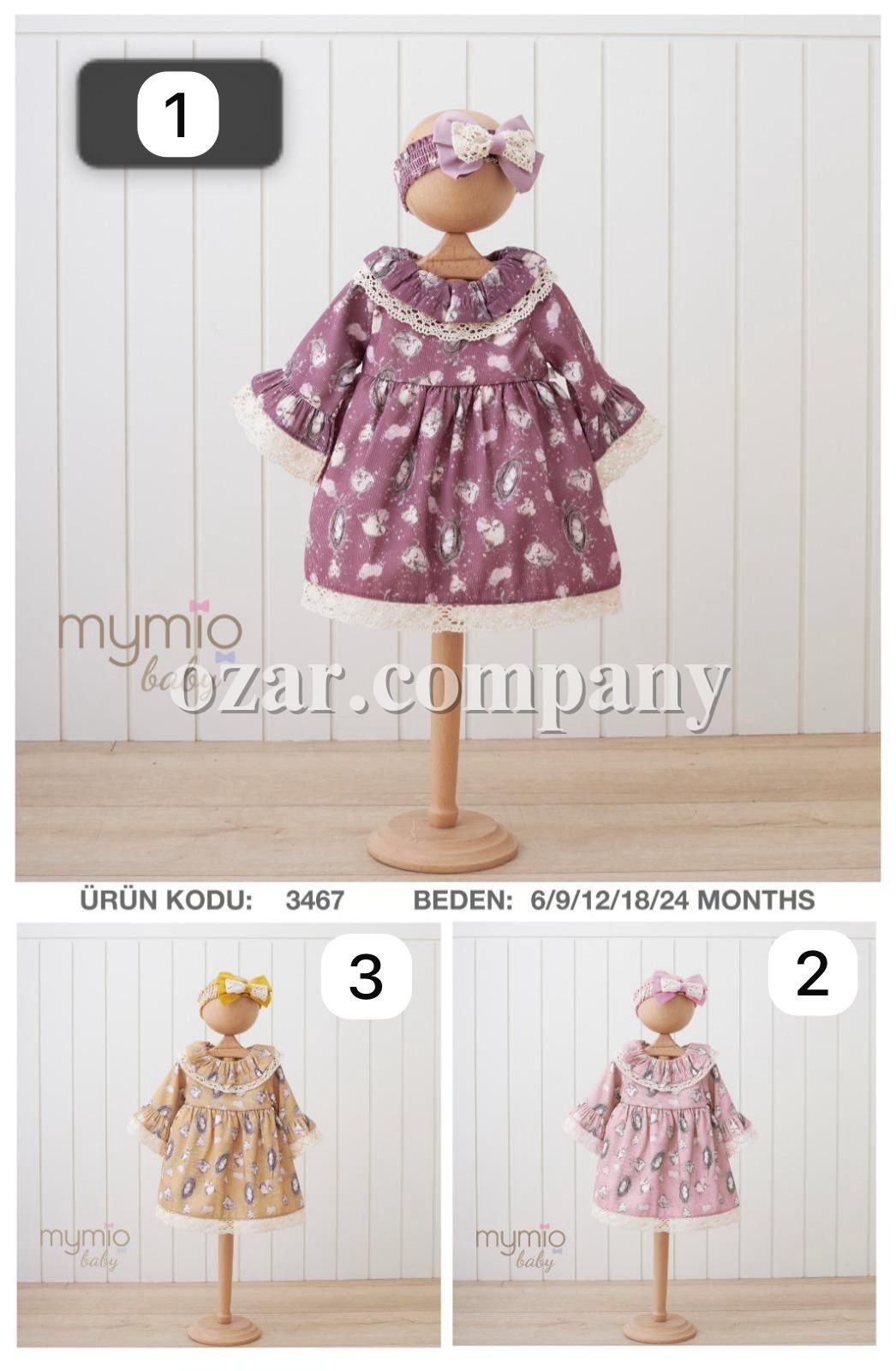 Платье Для Девочки Mymio (6-9-12-18-24мес.)