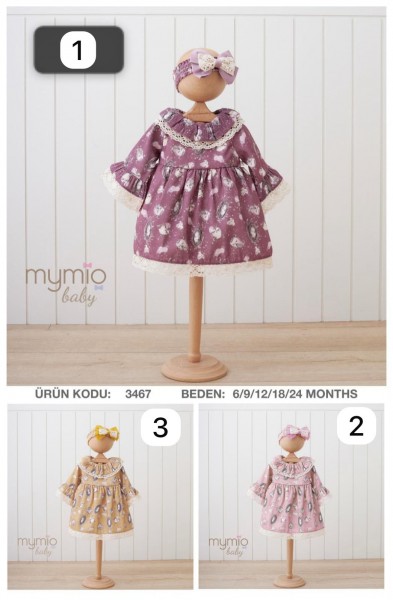 Платье Для Девочки Mymio (6-9-12-18-24мес.)