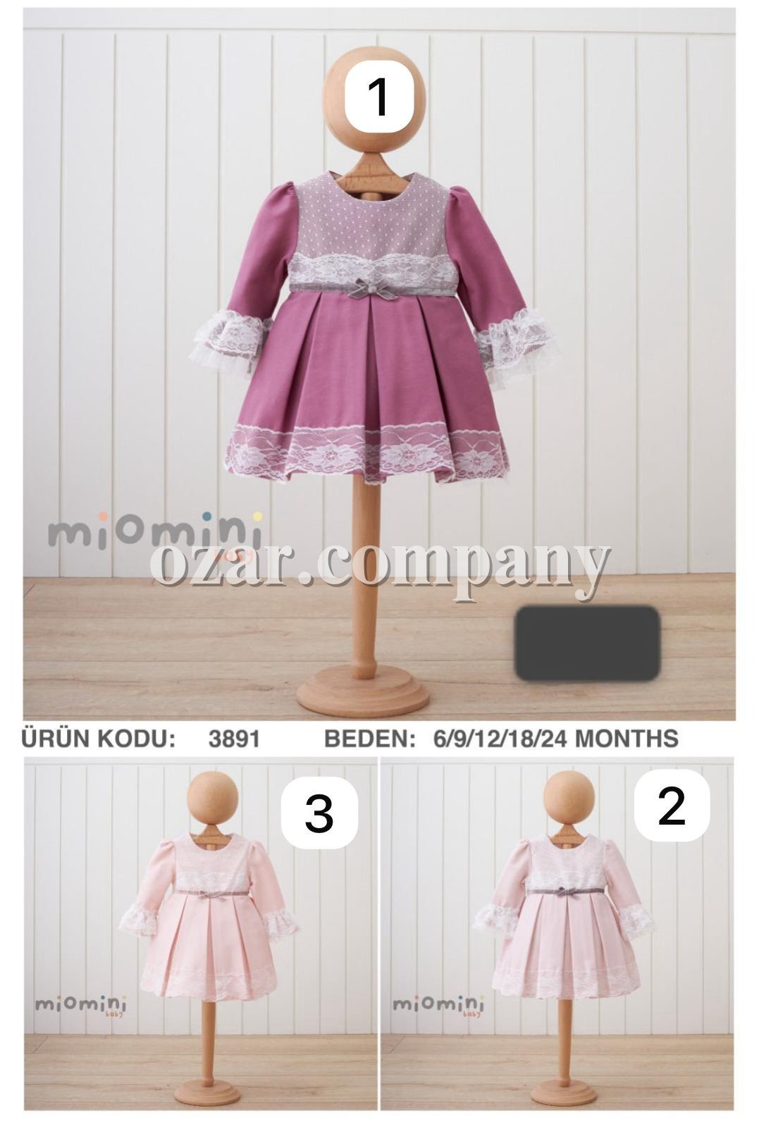 Платье Для Девочки Miomini (6-9-12-18-24мес.)